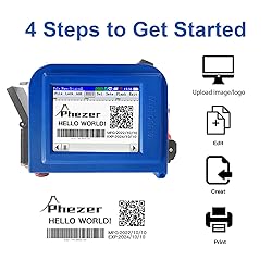 Phezer Mini Handheld Inkjet Printer PC11 for All