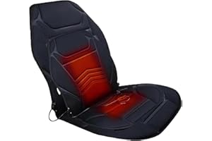 Car Seat Cushion, Full Back Support Car Seat Cover with Lumbar Support, Memory Foam Desk Chair Cushion with 6 Hook Clips for 