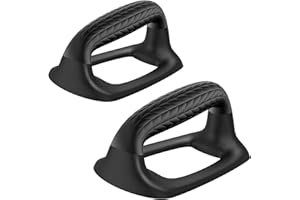 SELEWARE Push Up Bars Pushup Stands Handstand Bars, Soft Rubber Handle Provide Comfy Grip, Fit for Calisthenics, Fitness, Flo