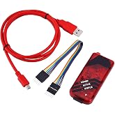 PIC Kit 3 Programmer Debugger Emulator, Low Voltage 2.0-6.0V, Firmware Upgradeable for Flash Microcontroller Development, USB Interface Real-Time Execution MPLAB IDE Compatible