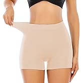 Womens Seamless Shaping Boyshorts Panties Tummy Control Underwear Slimming Shapewear Slip Shorts