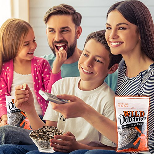 Wild Dutchman Sunflower Seeds (13 oz /Pack of 6) - Unique Family Recipe Containing No GMOs Half ... - Thumbnail 5