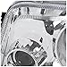 Spec-D Tuning LHP-RAN93-APC Made For And Compatible With Ford Ranger Chrome Crystal Projector Headlights