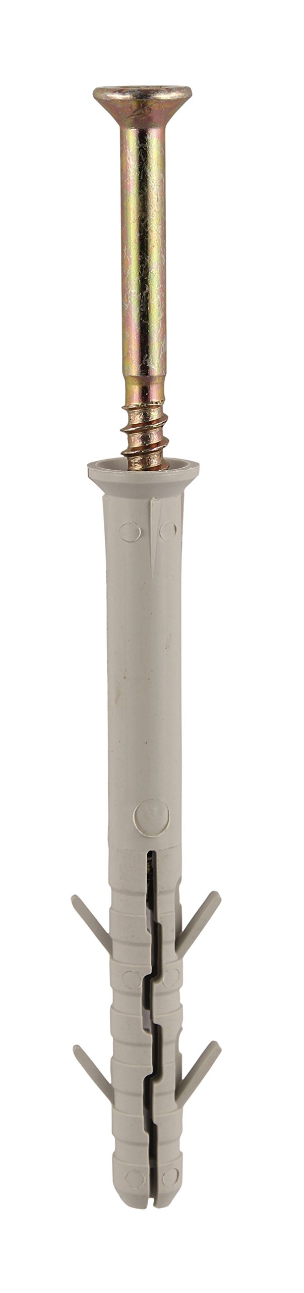 TIMCO 10120NFF Nylon Frame Fixing - PZ2 - M10 x 120 - Zinc - Box of 100