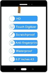LADYSON Screen for Samsung Galaxy Tab A 8.0 T355 T357 SM-T355 SM-T357 Touch view 2