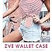 ZVE Leather Wallet Case for iPhone SE 2022 5G, iPhone 8/7 - 4.7 inch, Rose Gold