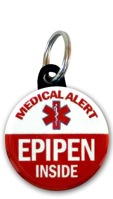 Henry the Buttonsmith Epipen Bag Tag Set