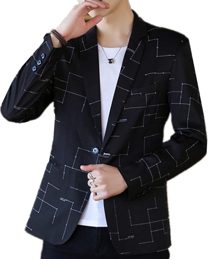 Amazon Co Jp Yojap メンズ ジャケット 紳士 ビジネス オフィス イギリス風 カジュアル スリム 細身 メンズ 服 ファッション 小物