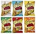 Corn Nuts Variety Gift Box (6 - 4 oz Bags) – Original, Barbecue, Chile Picante, Ranch, Jalapeno & Cheddar, Nacho