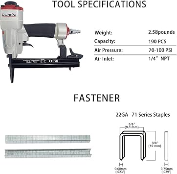 Zhejiang Dongya Facility Co.  Upholstery Stapler product image 5