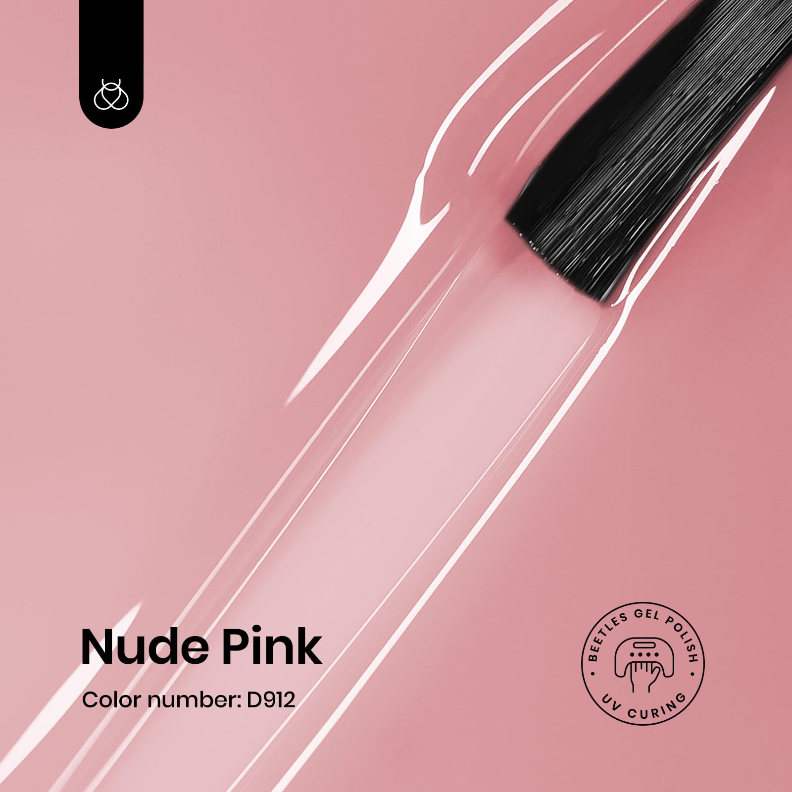 beetles Gel Polish 15ml Nude Pink Gel Polish Jelly Gel Nail Polish Neutral Sheer Spring Color Soak off LED UV Lamp DIY Nail Art Decoration Manicure Design Salon at Home - Image 2