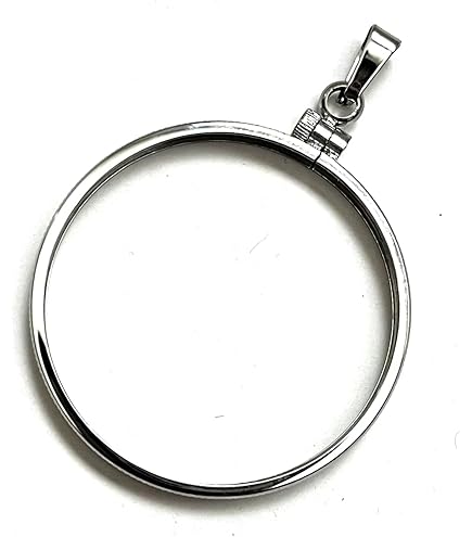 Coin Bezels Coin Holder Locket Coin Bezel Krugerrand 1/4 Oz