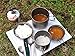 Snow Peak Trek Series Backpacking/Camping Cookware Sets, Trek 1400 Pot & Pan, 47.3 fl oz
