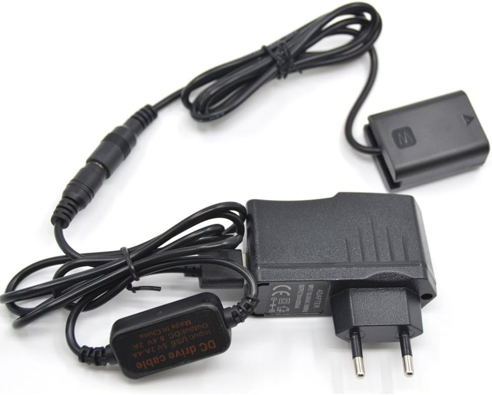5V-8.4V AC-PW20 USB Cable+NP-FW50 Dummy Battery DC VG-C2EM Grip for Sony NEX3 NEX 5 7 SLT-A33 A55 SLT-A35 a7/7R a7II a6000 a3000