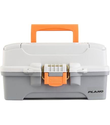 861600 Plano Hip Roof Box 6-Tray Green/Sand 8616-00, Tackle Boxes