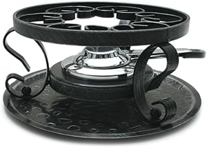 Swissmar Wrought Iron Rechaud with Fondue Burner