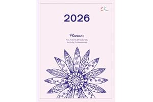 EstherK Creative 2026 Planner for Activity Directors and Activity Professionals (PINK): For Skilled Nursing Care, Assisted Li