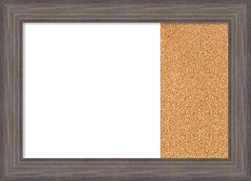 Amazon Com Framed Dry Erase And Cork Board Combo Bulletin