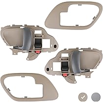 New Passenger Side Blue Interior Door Handle For 95-00 Chevy & GMC Pickup, Suburban, Tahoe - OEM Style Replacement