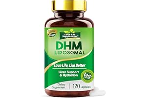 LOVE LIFE SUPPLEMENTS DHM 1000mg Dihydromyricetin, 120 Capsules with Electrolytes & B Complex - Advanced Formula for Liver Support and Hydration, Vegan, Non-GMO, 2-Mon Supply