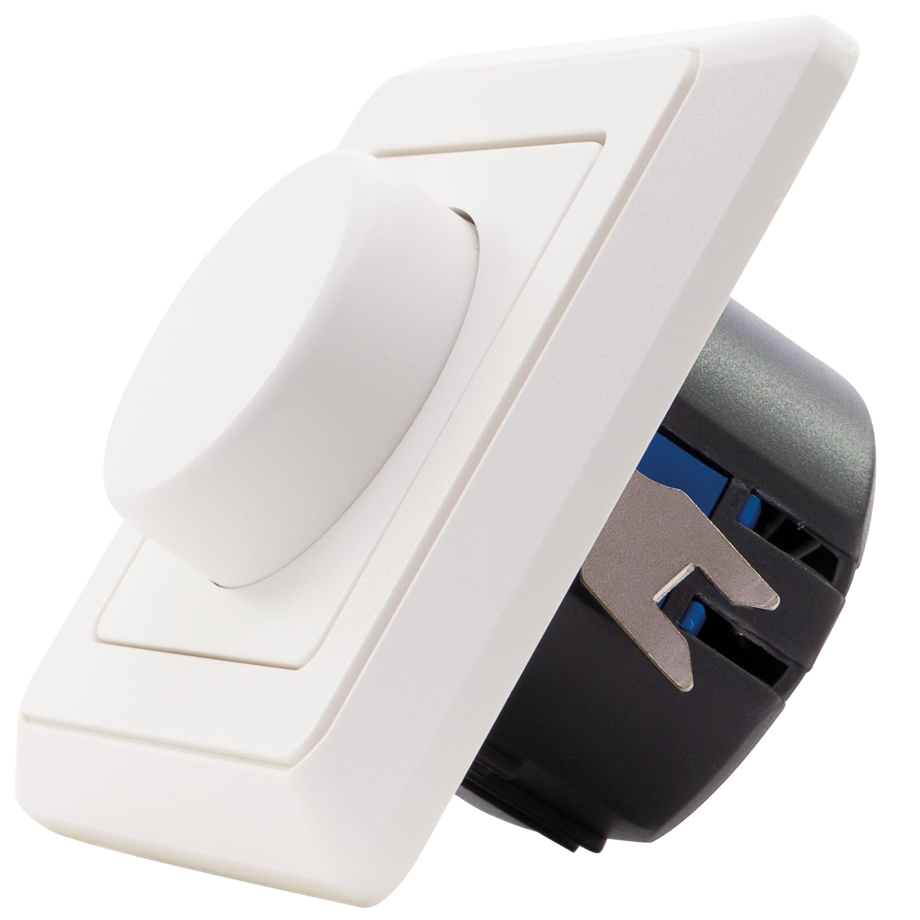 REV PrimaLuxe SET, white, dimmer + frame