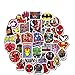 Superheros Marvel Laptop Stickers Cool - DC Comics Decals Vinyl Waterproof for Water Bottle Cars Motorcycle Bicycle Bumper Skateboard Luggage iPad Phone Case Decoration 48 pcs