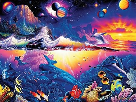 Ceaco Christian Riese Lassen Galaxy of Life Puzzle (1000 Pieces)