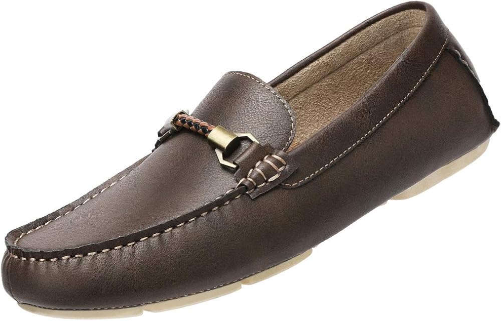 Bruno Marc Heren Jurk Loafers Lederen Casual Slip On Driving Penny