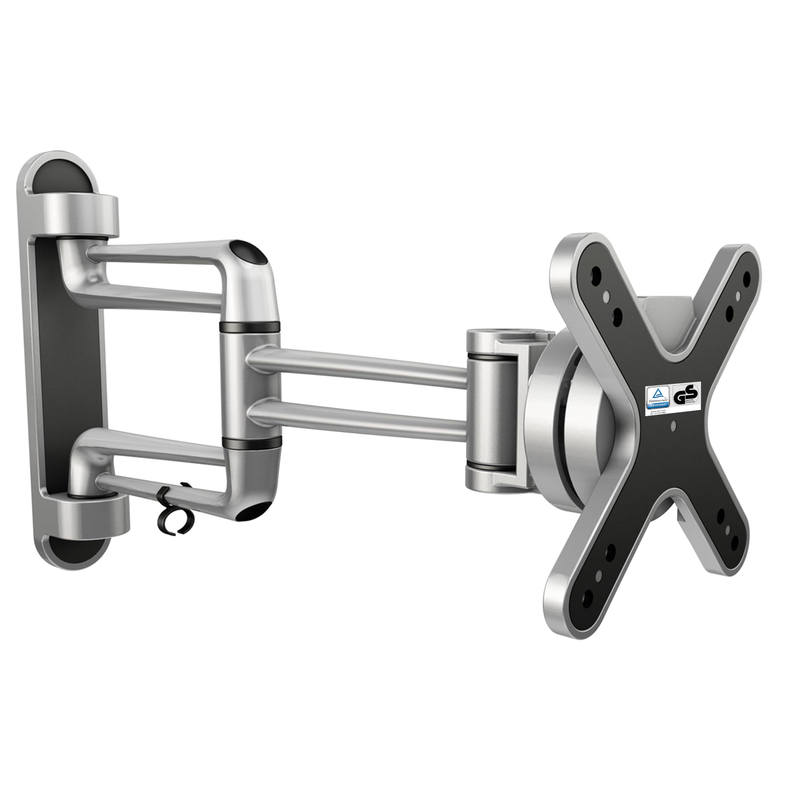 RICOO Monitor Mount Tilt Swivel approx 13-29 Inch for LED LCD OLED Curved Flatscreens S2111 TV Wall Bracket Universal for VESA 75x75 100x100