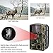 VENLIFE Trail Camera,16MP 1080P 120° PIR Sensor Wildlife Game Hunting Camera 65ft/20m Infrared with Night Vision 46pcs IR LEDs, 0.2s Trigger Time IP56 Waterproof Protected Design