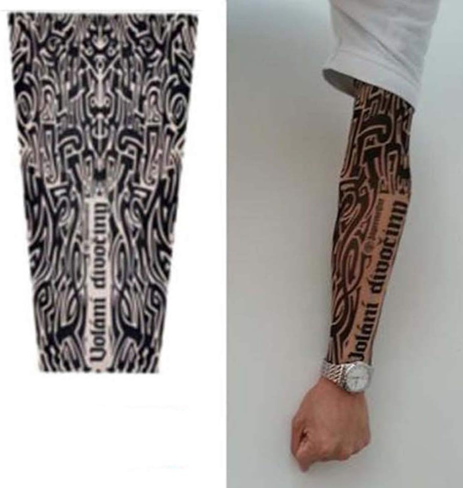 Junsi Old School Style Temporary Fake Slip On Tattoo Arm Sleeve TS131