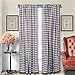 LGHSPOM Buffalo Plaid Curtains Black and White Curtains Buffalo Check Curtains Buffalo Plaid Decor for Christmas, Thanksgiving Farmhouse Curtains for Living Room, 53x84inch Pack of 2