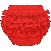 Olreco Baby Bloomers Diaper Covers for Girls Ruffle Bloomers for Toddler Girls Diaper Cover Baby Girl Shorts Infant Underwear