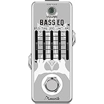 Amazon.com: Amuzik Bass EQ Pedal 5 Band Equalizer Pedals For