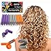 12 Pack of Professional Large Size Foam Flexi Rods for Curly Hair by COTU (R)