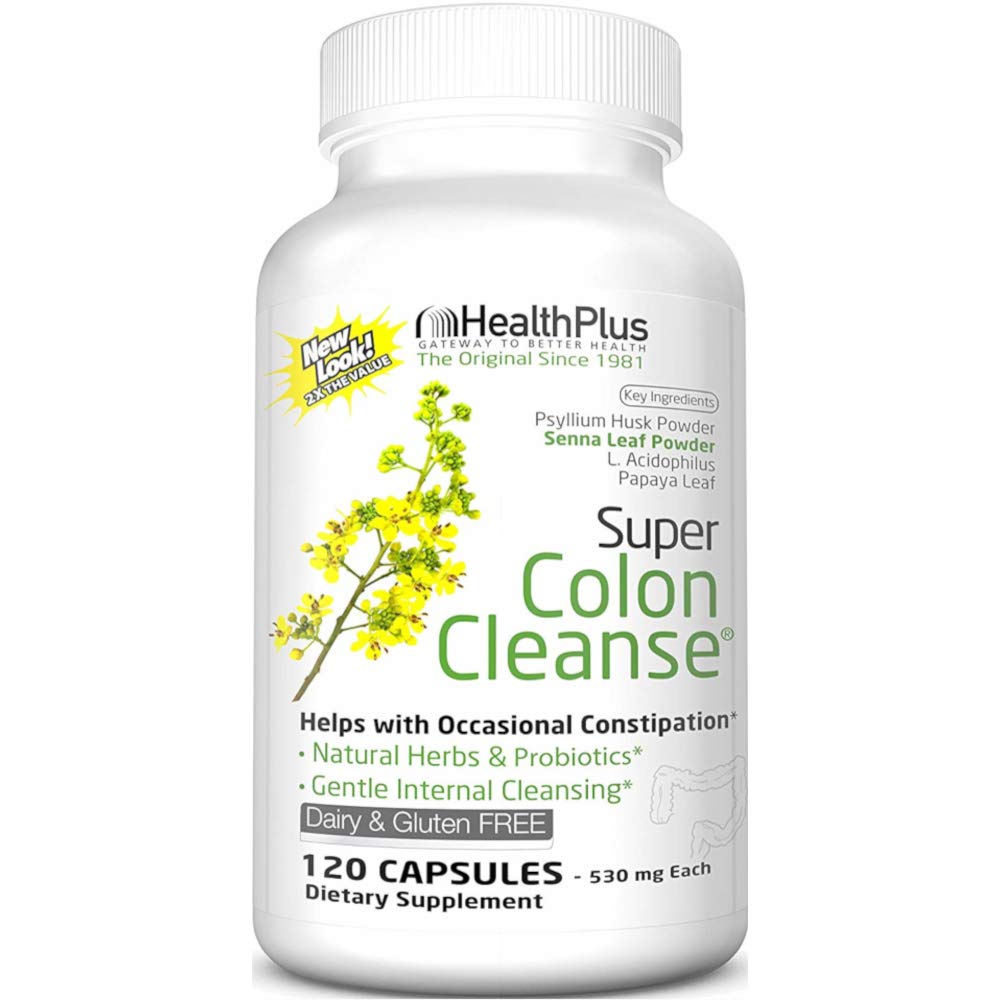 Super Colon Cleanse Laxative 500 mg Capsules 120 CP Buy