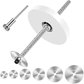 Inside Pipe Cutter for PVC Pipe Cutter Tool with 7" Scale Gauge Guide | Adjustable Depth Gauge Guide, 6pcs Saw Tooth Blades, 0.315 Hex Key Shaft, Plumbing Internal Plastic Pipe Cutter Set
