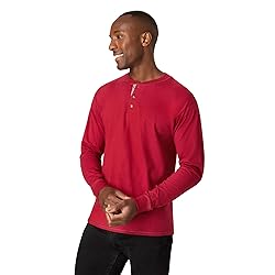Hanes Mens T-shirts, Beefyt Cotton Long Sleeve