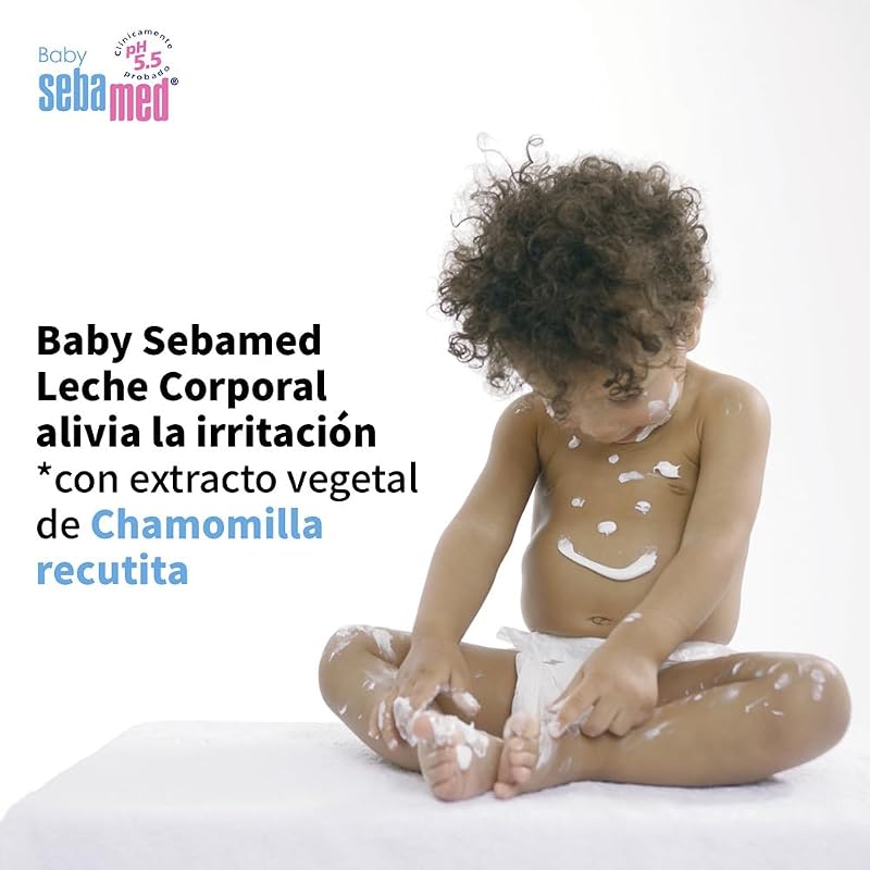 Baby Sebamed Leche Corporal Hidratante, Piel Delicada Bebé, 750 ml
