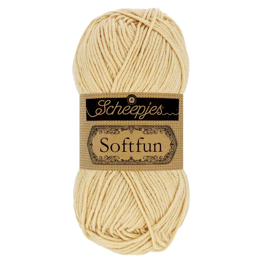 Scheepjes - Scheepjes Softfun 2632 Tortilla Yarn - 1x50g — image 1