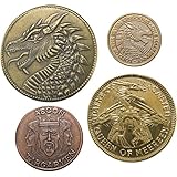 House Targaryen Set of 4 coins: A Game of Thrones collectible coins