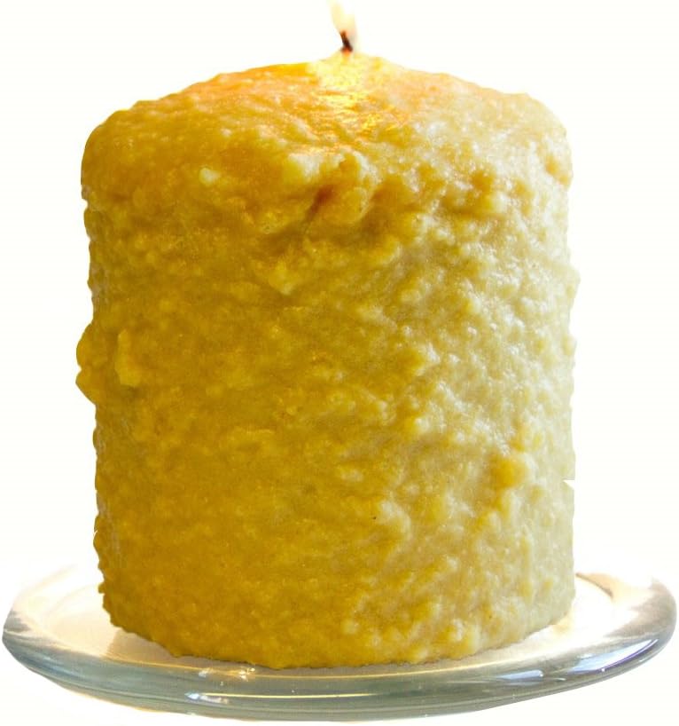 Warm Glow Candle Company Maple Butter Hearth Pillar Candle, Multi