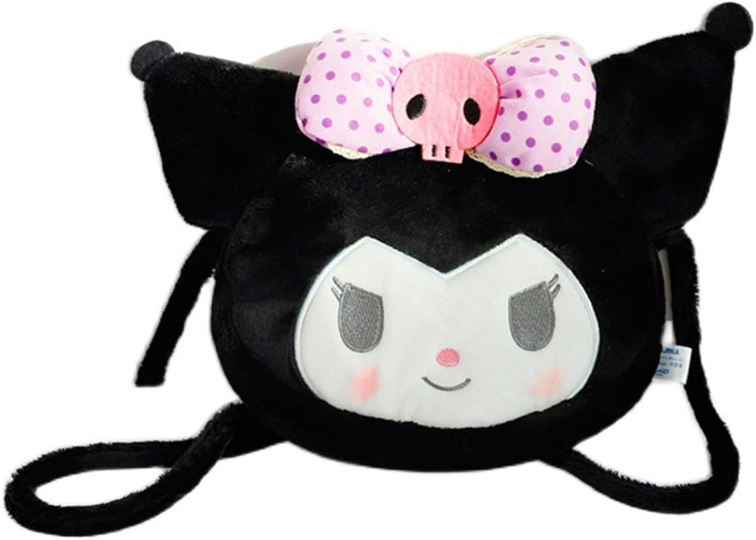 Kuromi Plush Shoulder Bag, Girls Crossbody Bag, Cell Phone Purse Wallet