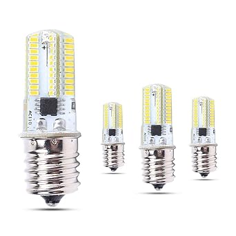 MD Lighting - Bombillas LED de maíz (5 W, E17) para microondas ...