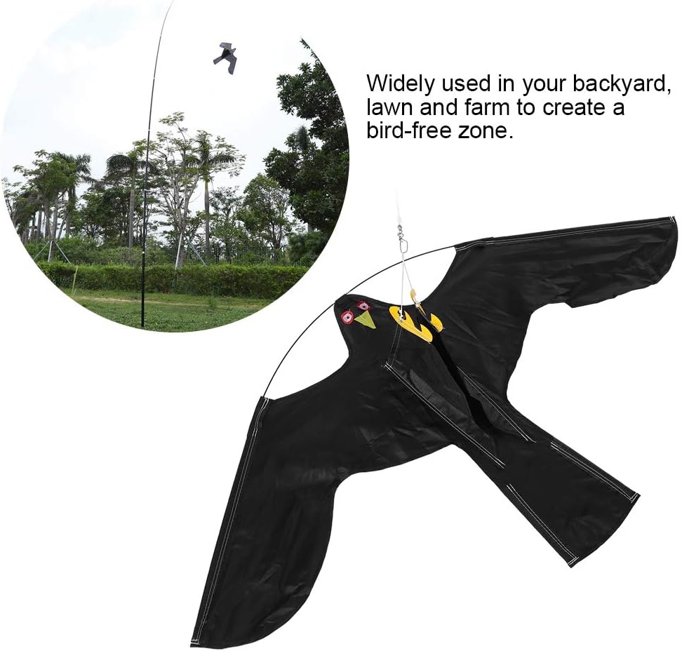 Greensen Bird Scarer Kite, Bird Repeller Hawk Bird Repellent Kite with