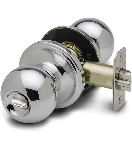 Copper Creek BK2040PS Ball Door Knob, Keyed Entry Function, 1 Pack