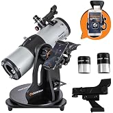 Celestron StarSense Explorer 114AZ App-Enabled Tabletop Dobsonian Telescope | 114mm Tabletop Dobsonian, Smartphone Dock, App, IPhone, Android Compatible