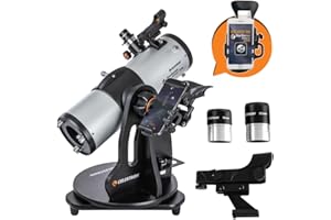 Celestron StarSense Explorer 114AZ App-Enabled Telescope – 114mm Tabletop Dobsonian with Smartphone Dock & StarSense App – iP
