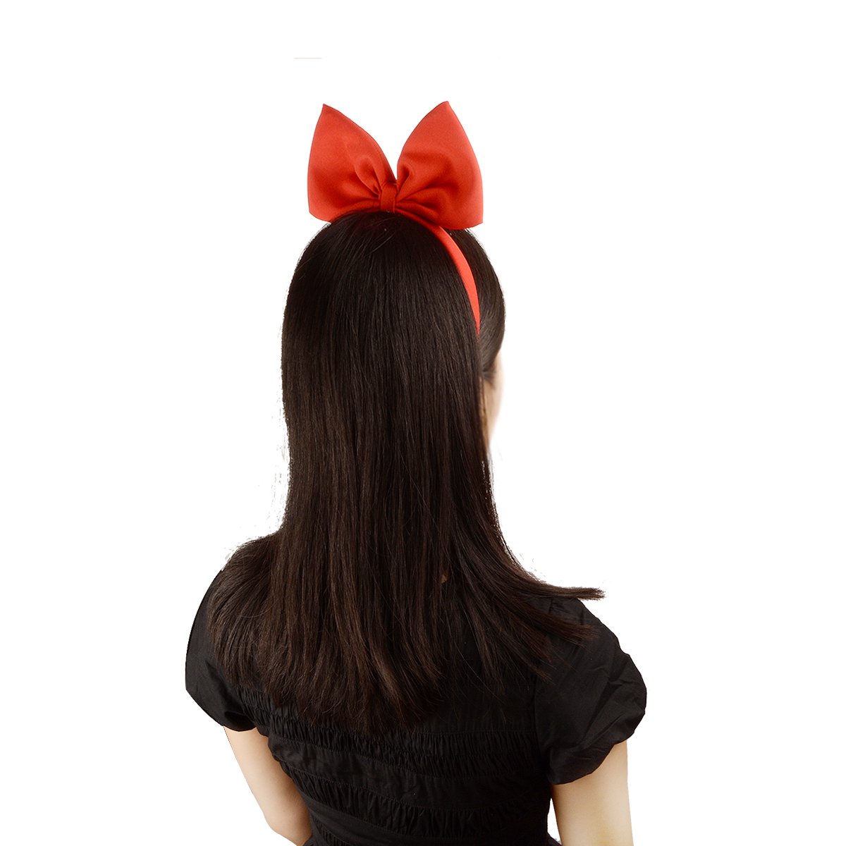 HoveBeaty Hair Band Bow Headbands Headdress for Women and Girls, Perfect Hair Accessories for Party and Cosplay (Red) : Beauty