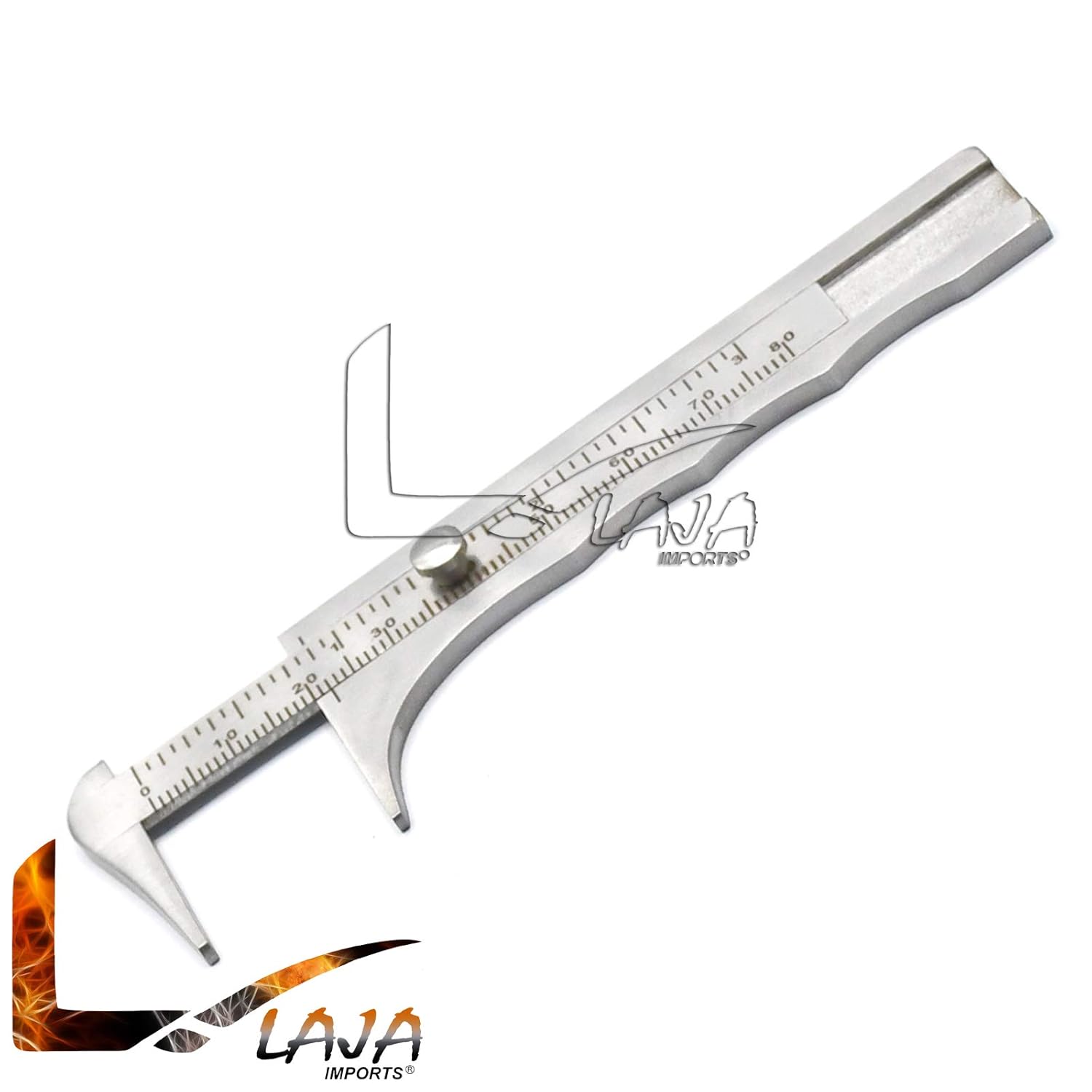 Digital Calipers LAJA Imports Retro Vernier Caliper Mini Sliding Pocket